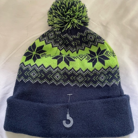Seattle Seahawks Beanie New Era/NFL Sport Knit Unisex No Tags - Picture 2 of 3